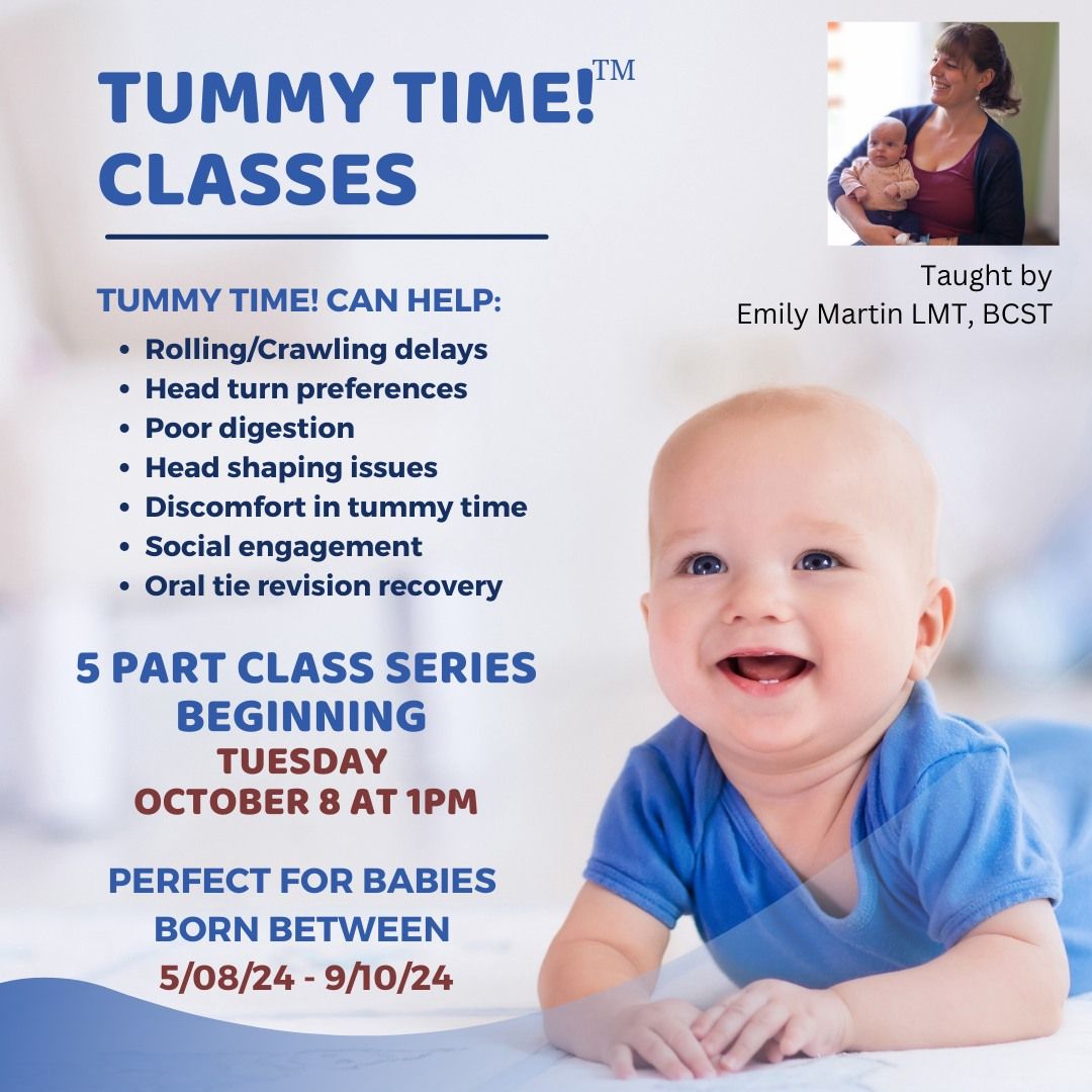 Fall Tummy Time!TM 5-Part Class Series