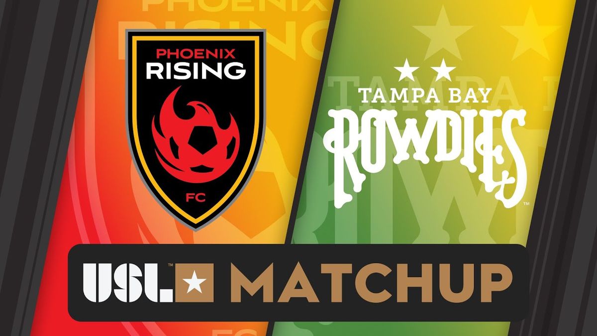 Phoenix Rising FC at Tampa Bay Rowdies at Al Lang Stadium