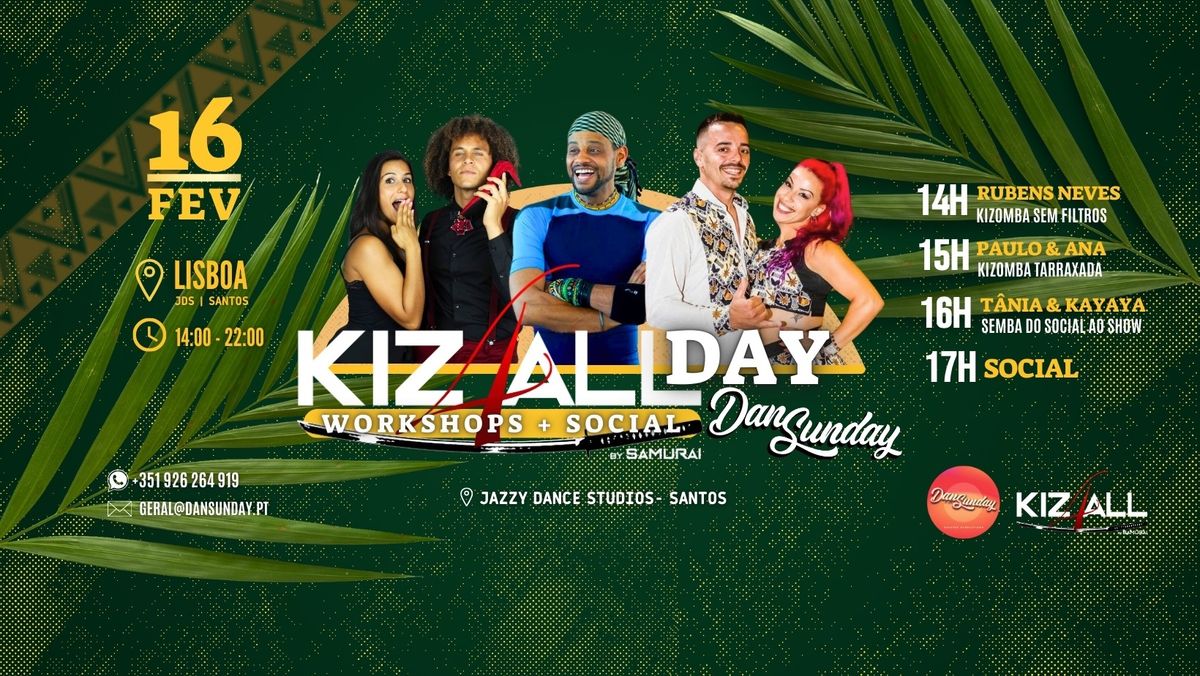 KIZ4ALL By Samurai & DANSUNDAY Bootcamp | 16 de Fevereiro