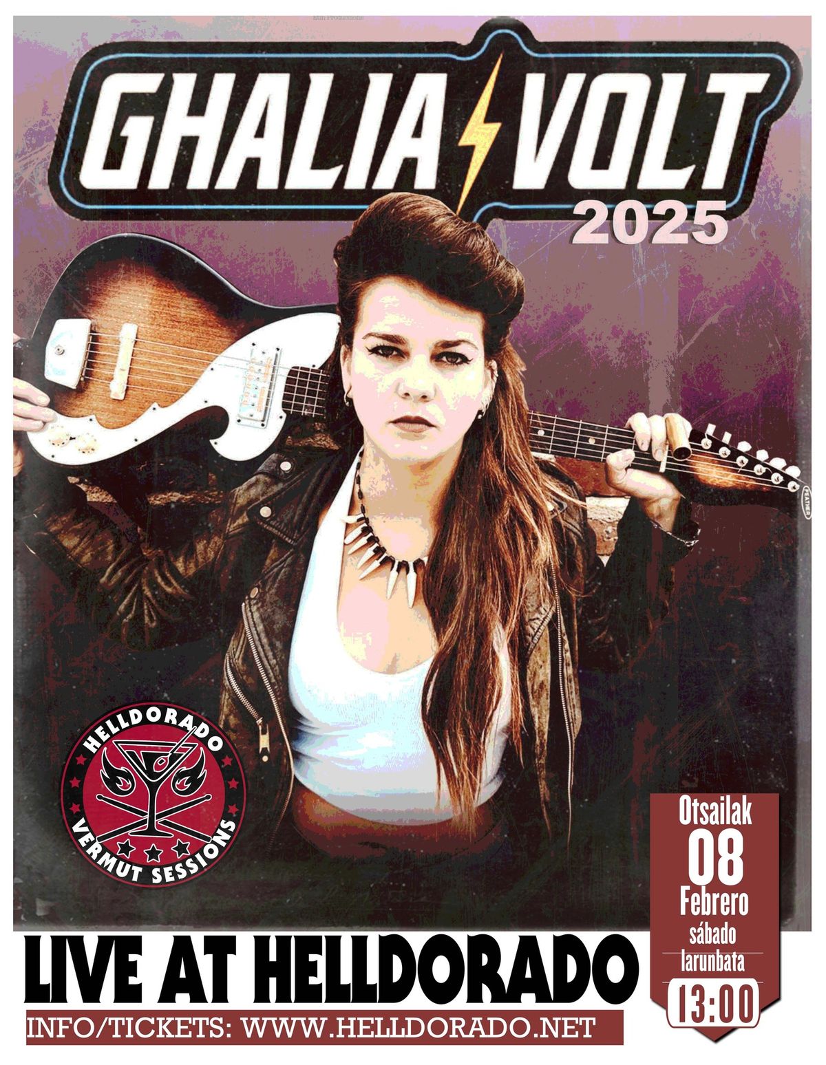 GHALIA VOLT en sesi\u00f3n vermut