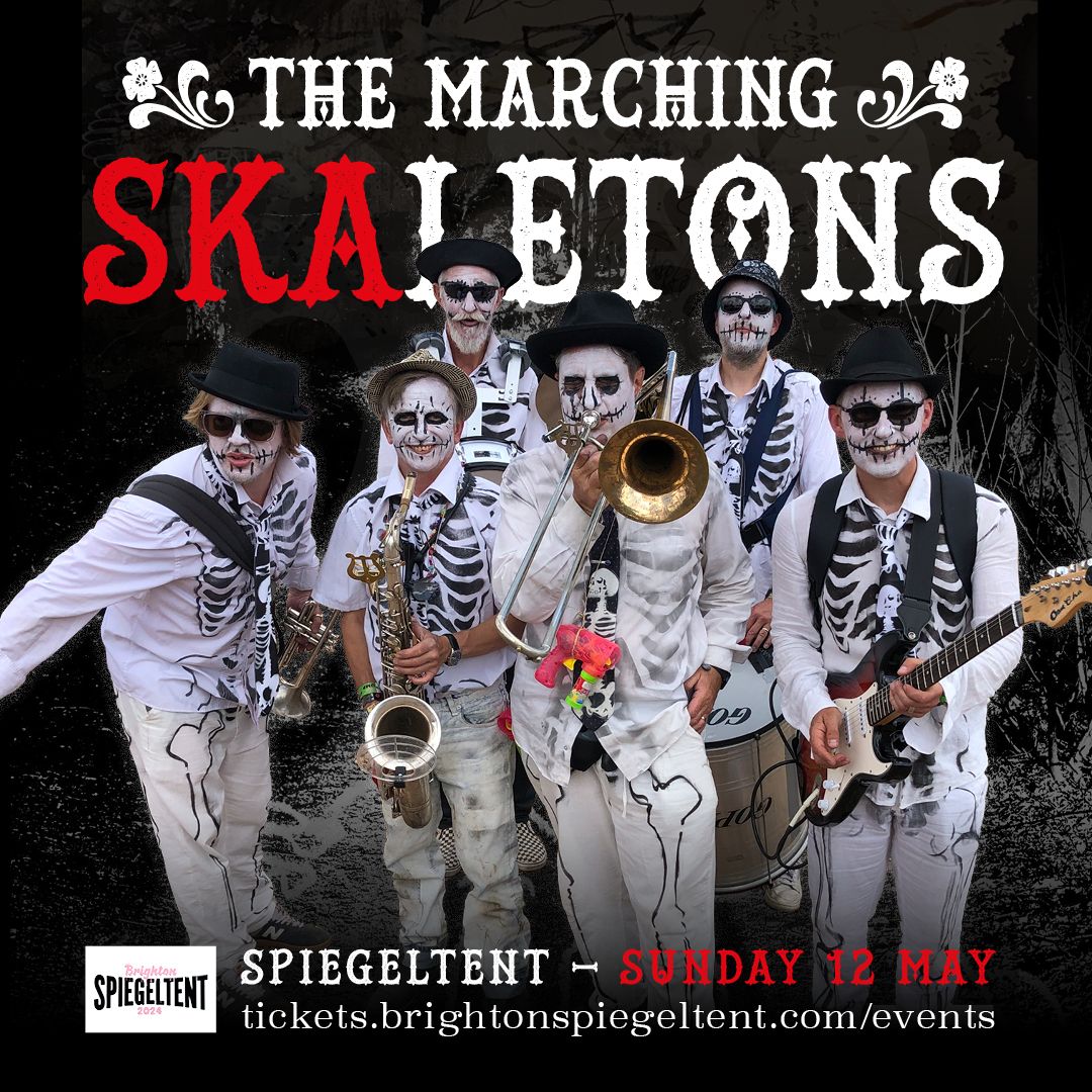 The Marching Skaletons at Brighton Speigeltent
