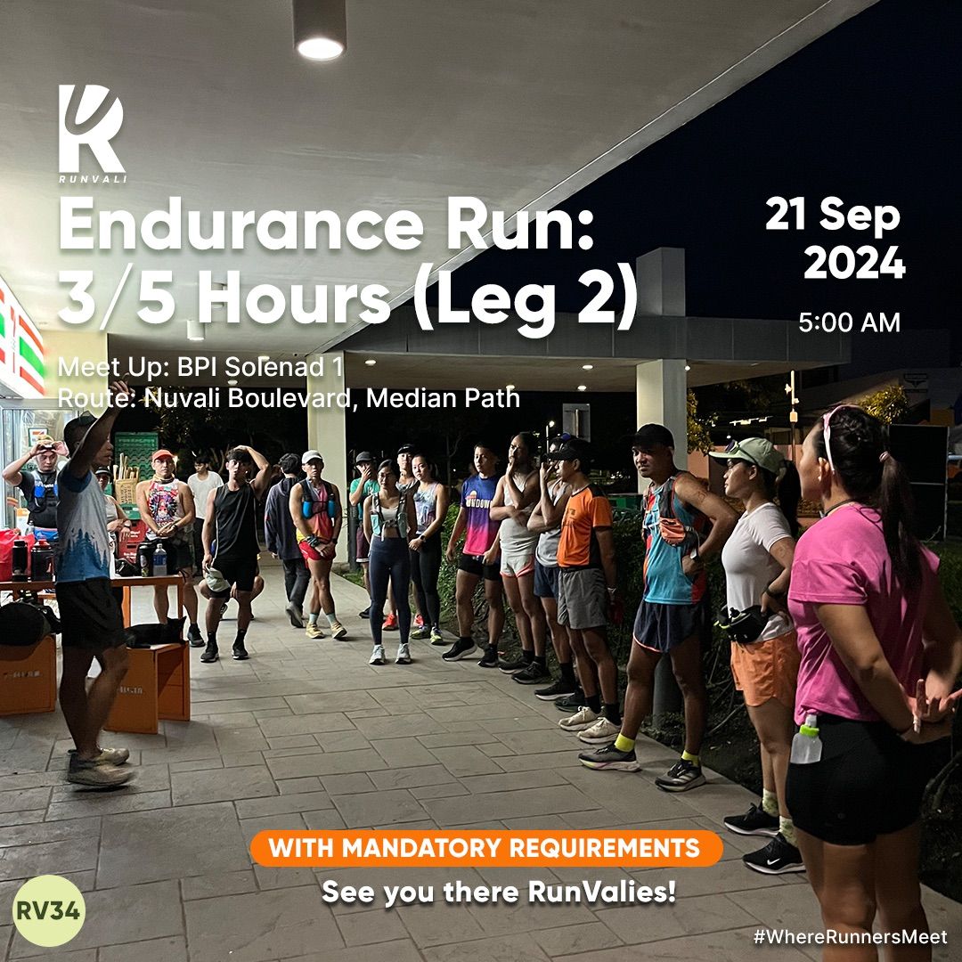 RV34: RunVali Endurance Run Leg 2 [3h \/ 5h]