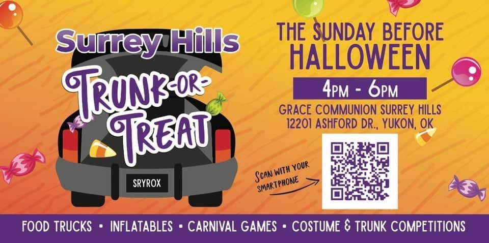 Surrey Hills Neighborhood Trunk or Treat