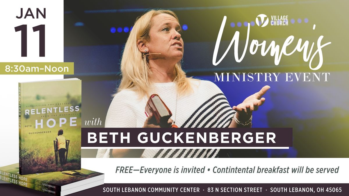 Relentless Hope with Beth Guckenberger at The Village Church