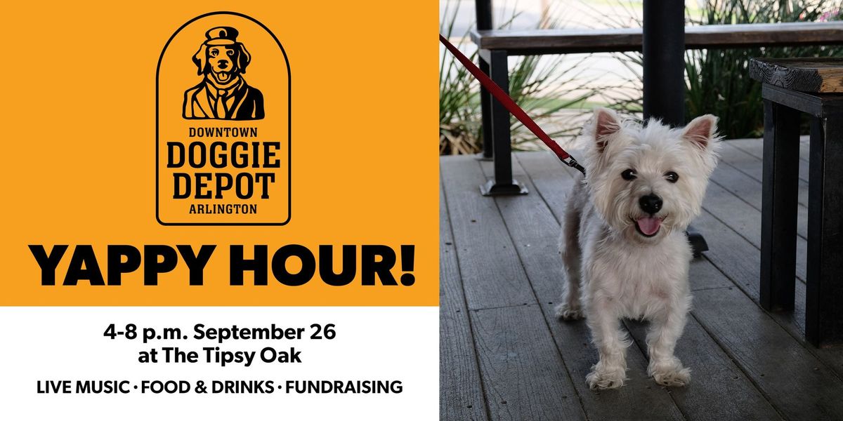 The Doggie Depot Yappy Hour