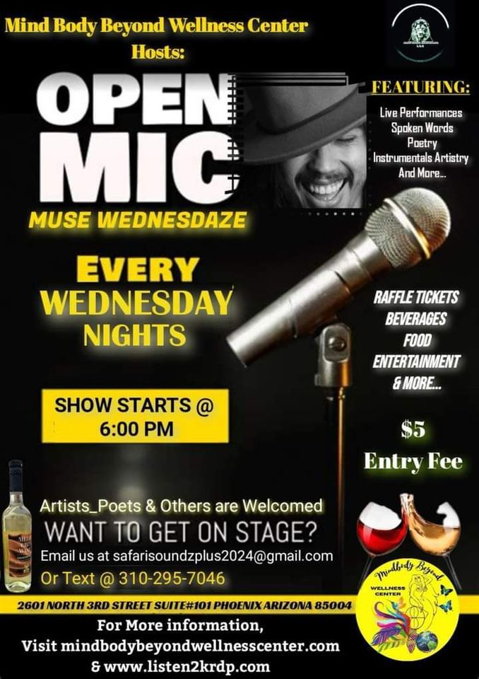 Open Mic Muse Wednesdaze 