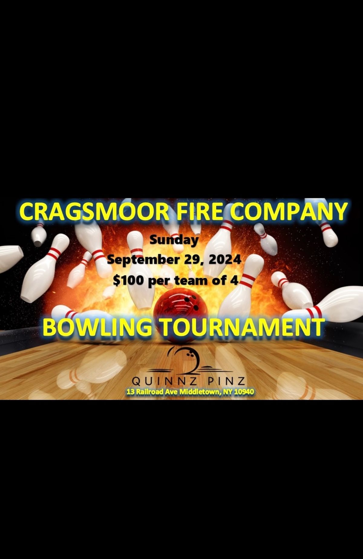 Cragsmoor Fire Company Bowling Tournament