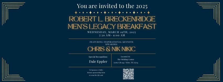 Robert L. Breckenridge Men's Legacy Luncheon