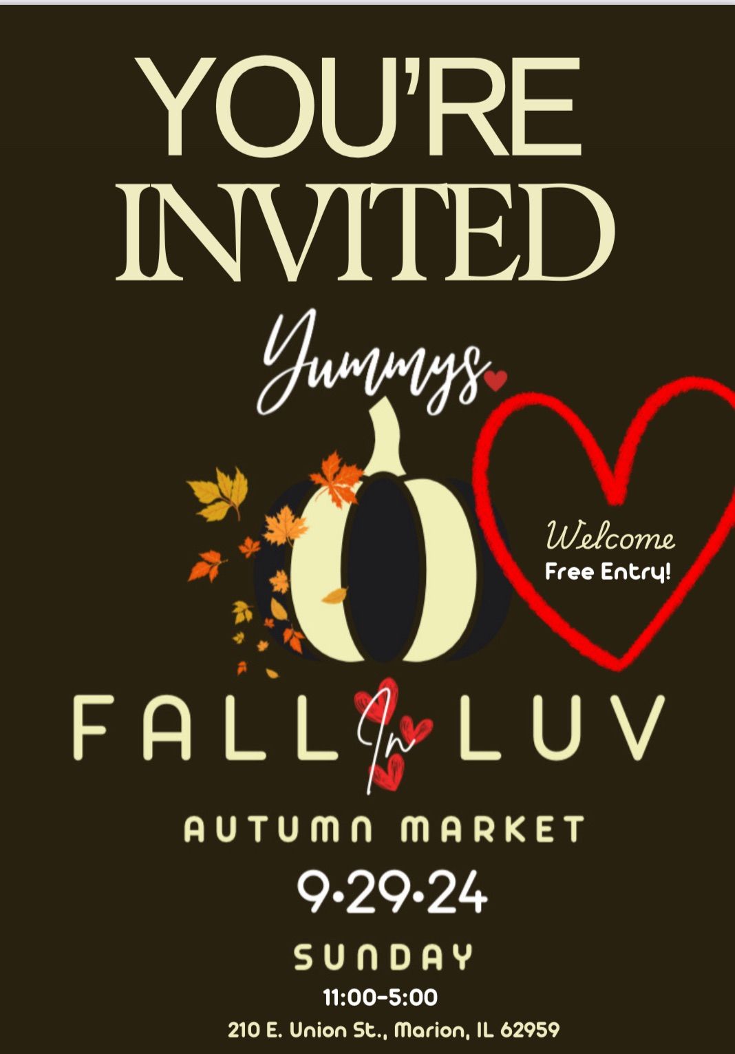 Yummys\u2665\ufe0f Fall in Luv Autumn Market\ud83c\udf42