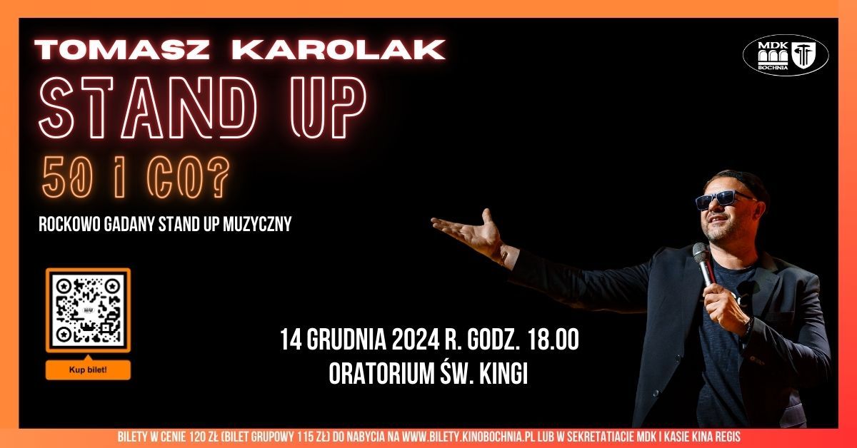 Tomasz Karolak - stand up "50 i co?"