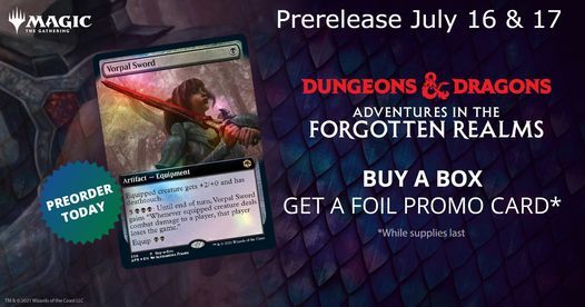 2HG Forgotten Realms Prerelease