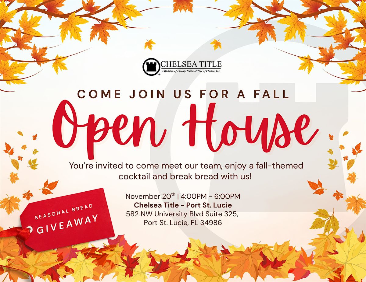 Chelsea Title- Open House & Customer Appreciation Event