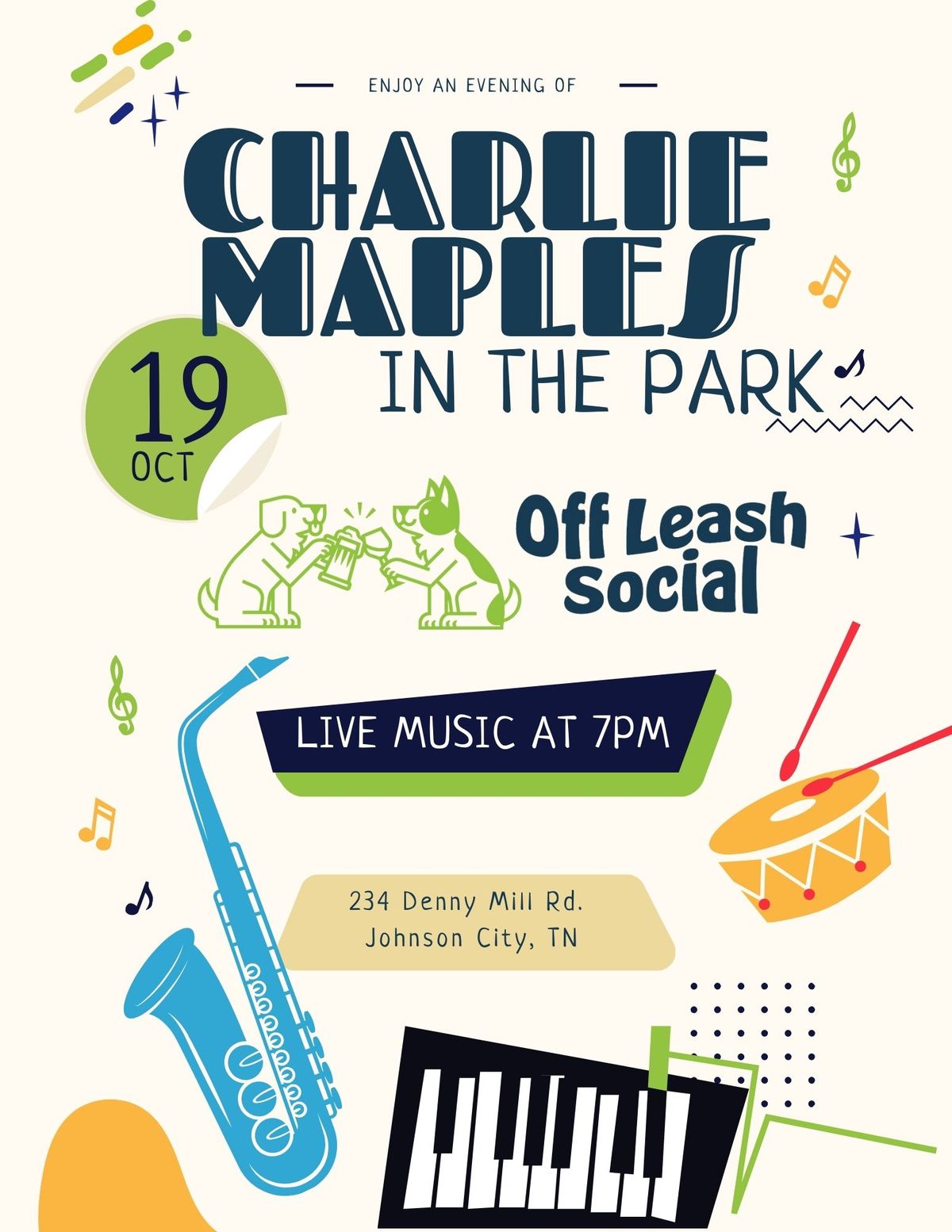 Charles Maples at Off Leash Social