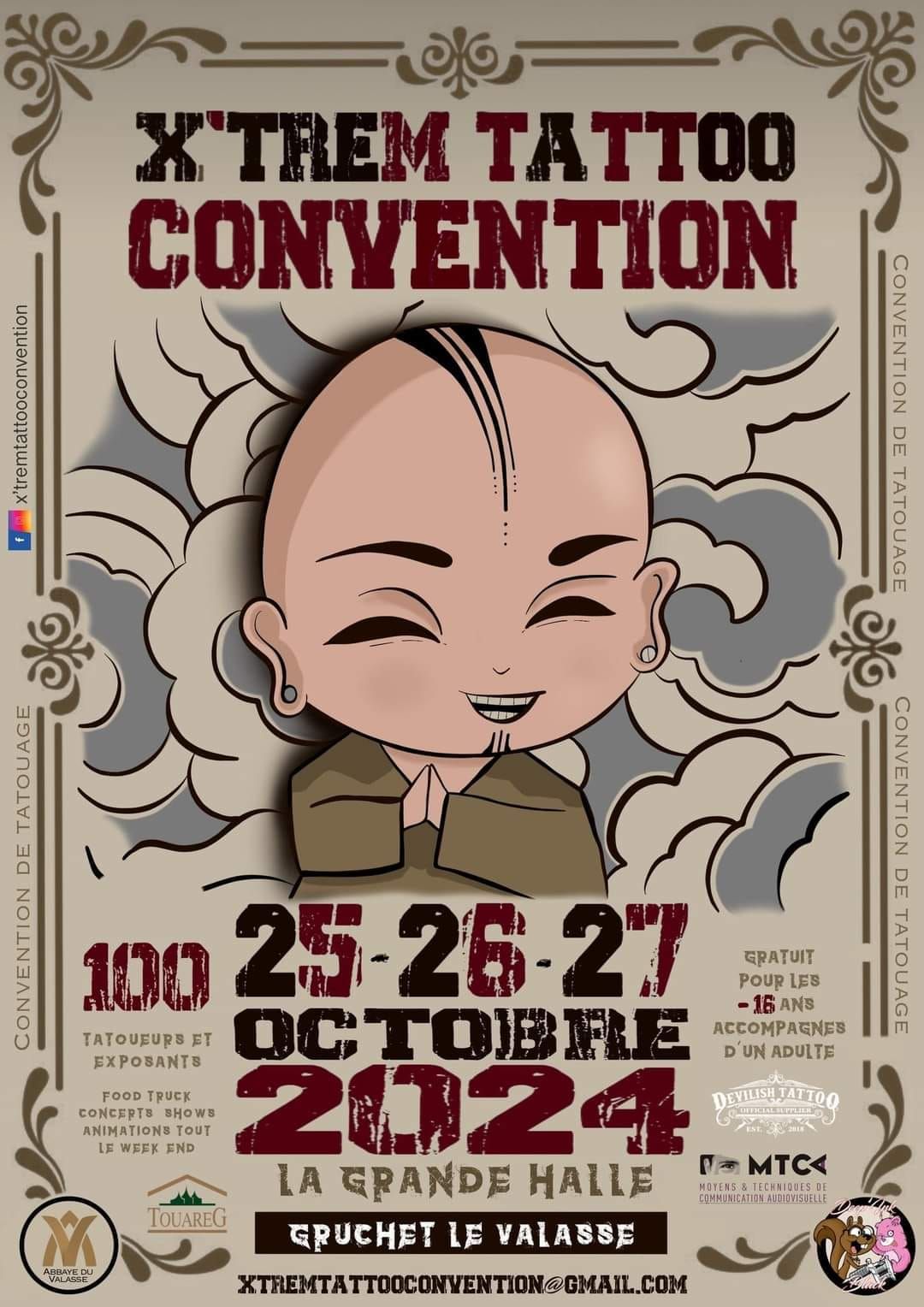 Convention Tattoo Gruchet le Valasse 