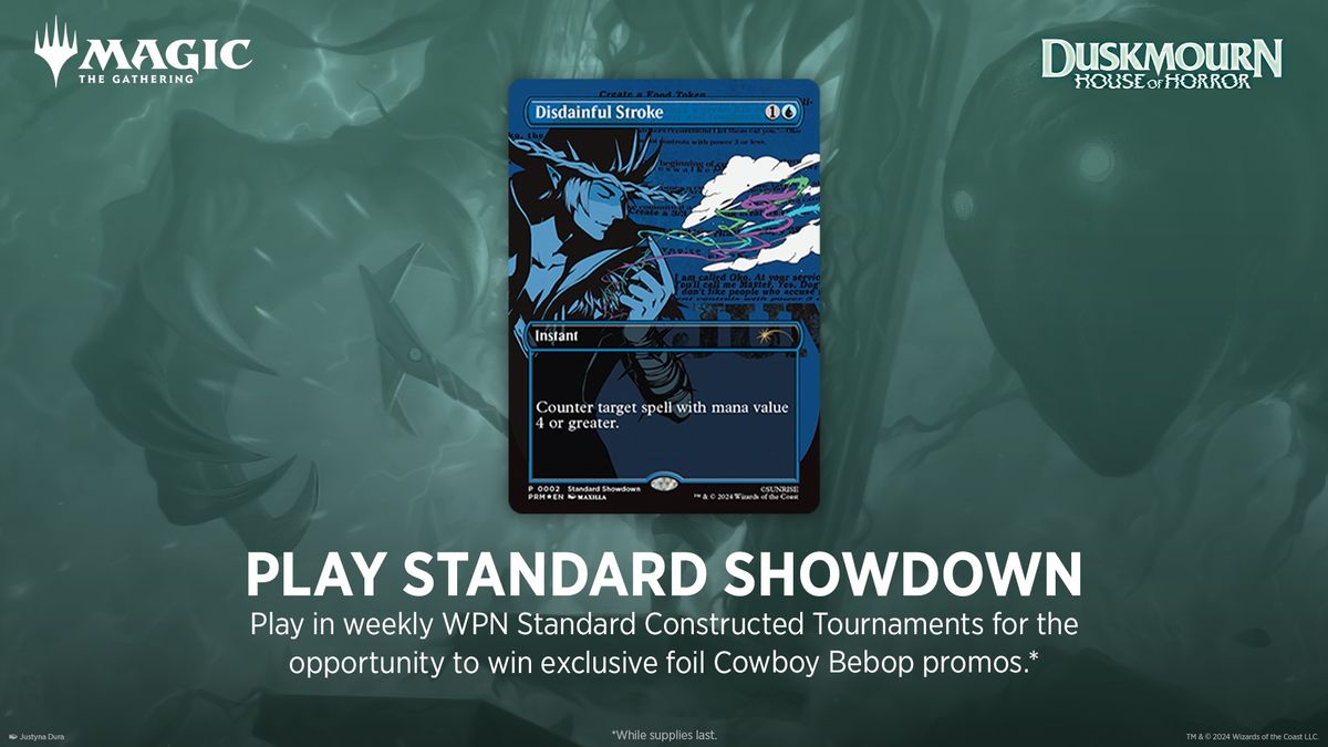 Standard Showdown - Win a Cowboy Bebop 'Disdainful Stroke' promo!