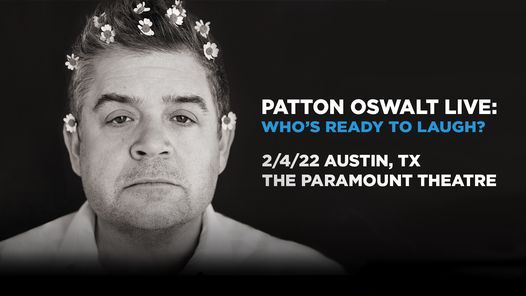POSTPONED: Patton Oswalt presented by Moontower Comedy