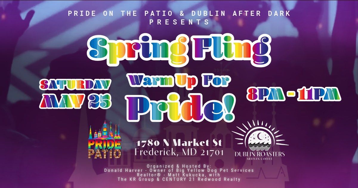Spring Fling Pride Warm Up Dance - Presented by Pride On The Patio