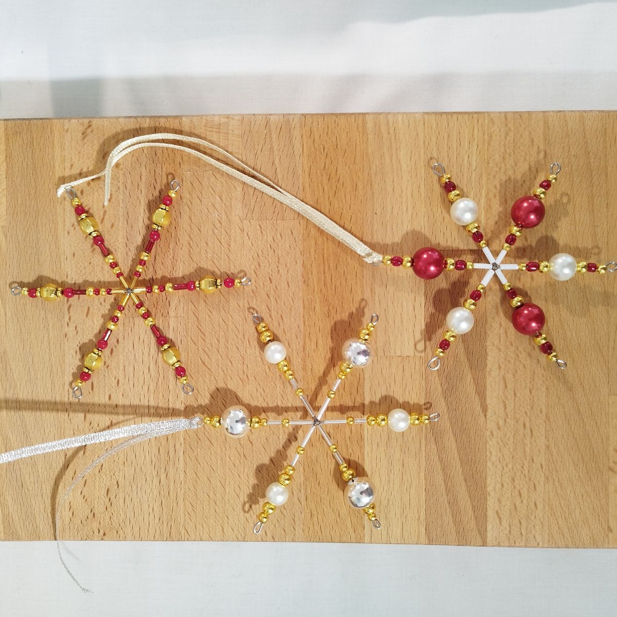 Village Friends Beaded Snowflake Workshop