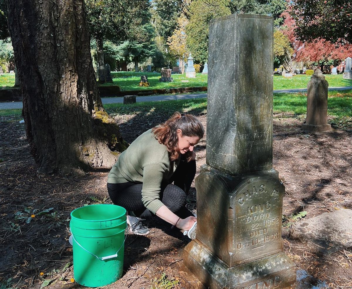 Headstone Cleaning Workshop: Free!