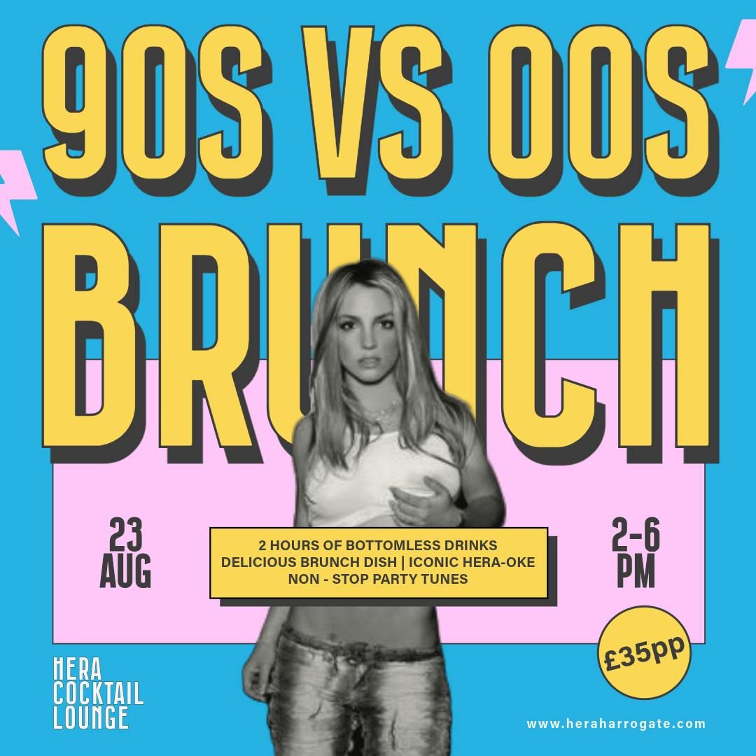 90's vs 00's | Pop Party Bottomless Brunch