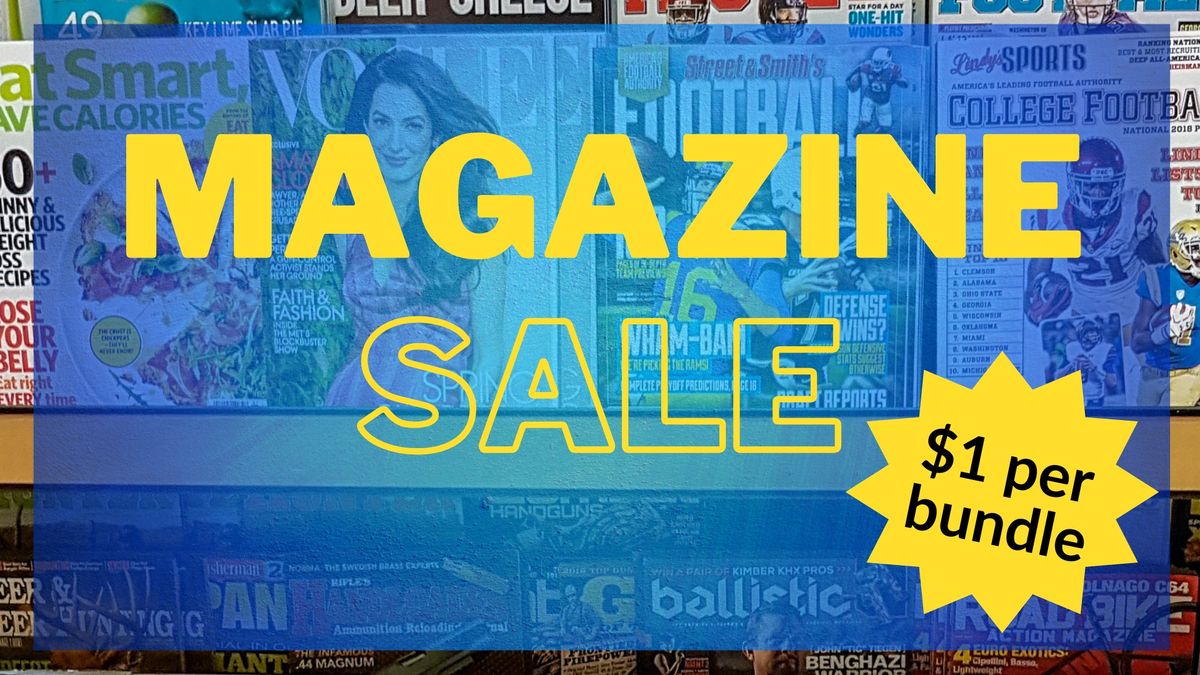 Annual Magazine Sale