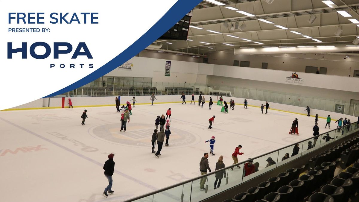 Free Skate presented by HOPA Ports