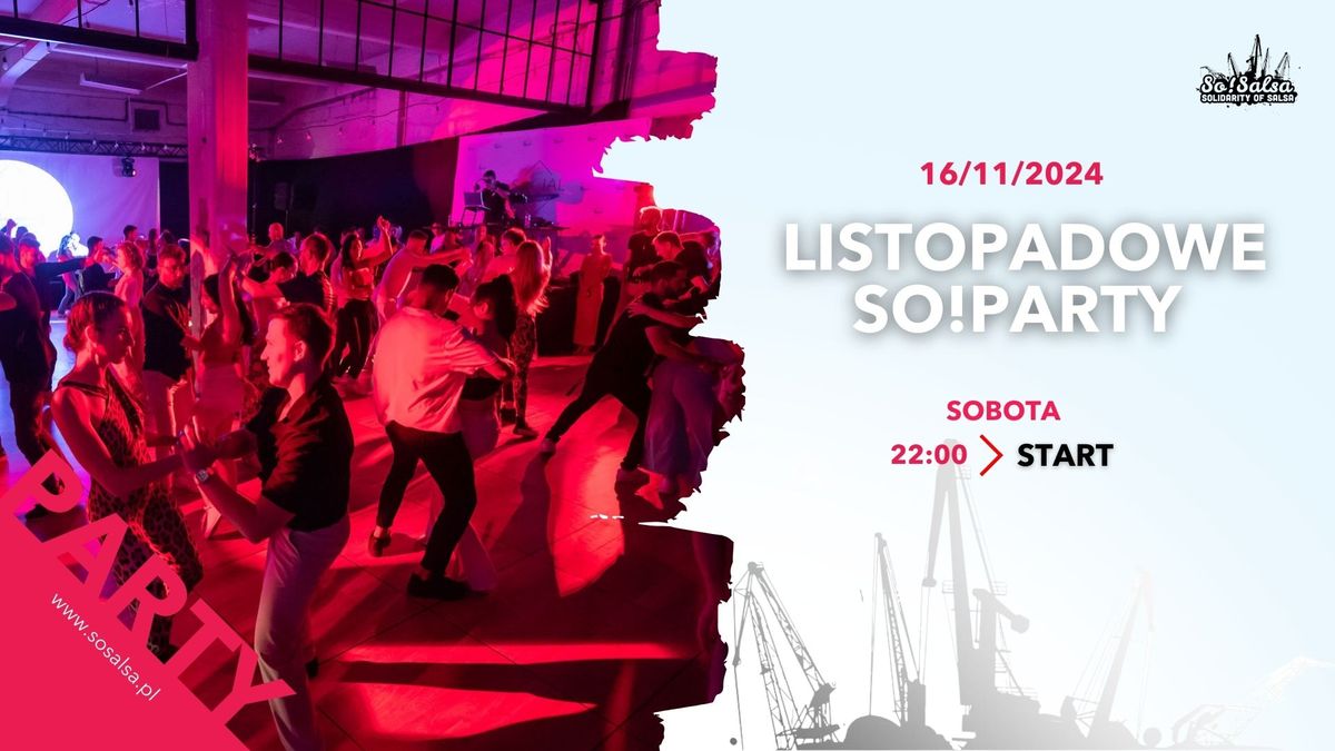 LISTOPADOWE SO!PARTY!