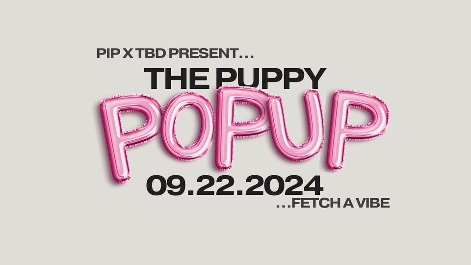 The Puppy Pop Up!