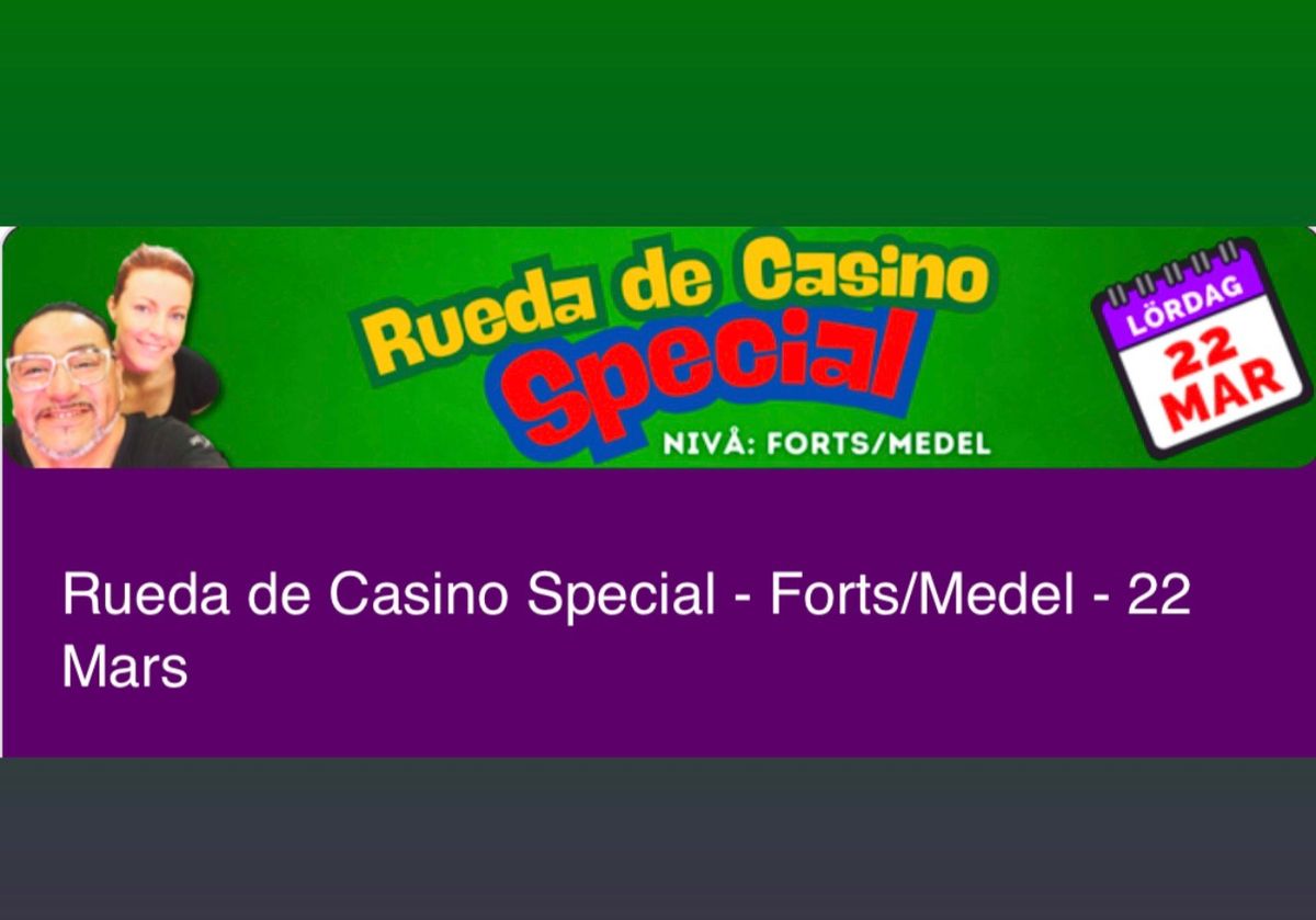 Rueda de Casino SPECIAL med www.SalsaDans.com - Huascar & Jessica -Niv\u00e5: Forts\/Medel