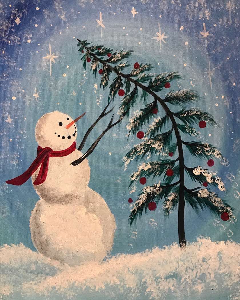 Winter Wishes-Paint Party