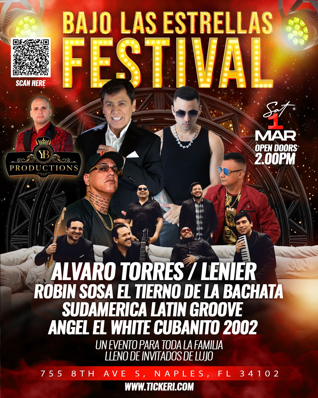 Alvaro Torres, Lenier Mesa, y Muchos mas Artistas invitados..