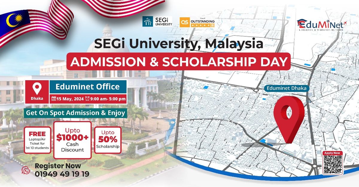 EDUMINET-SEGi University Admission & Scholarship Day Program