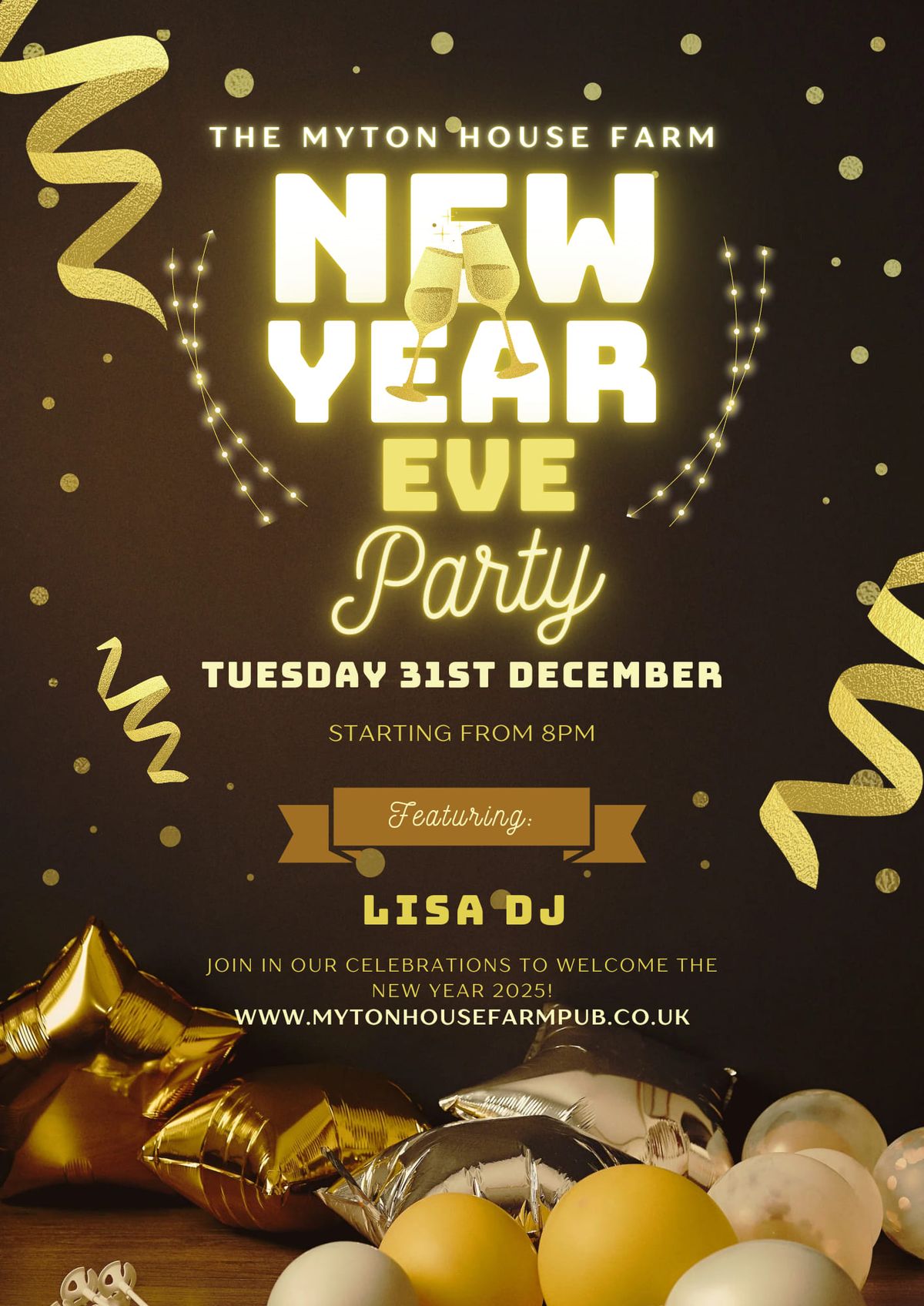 NYE party \ud83e\udd73 