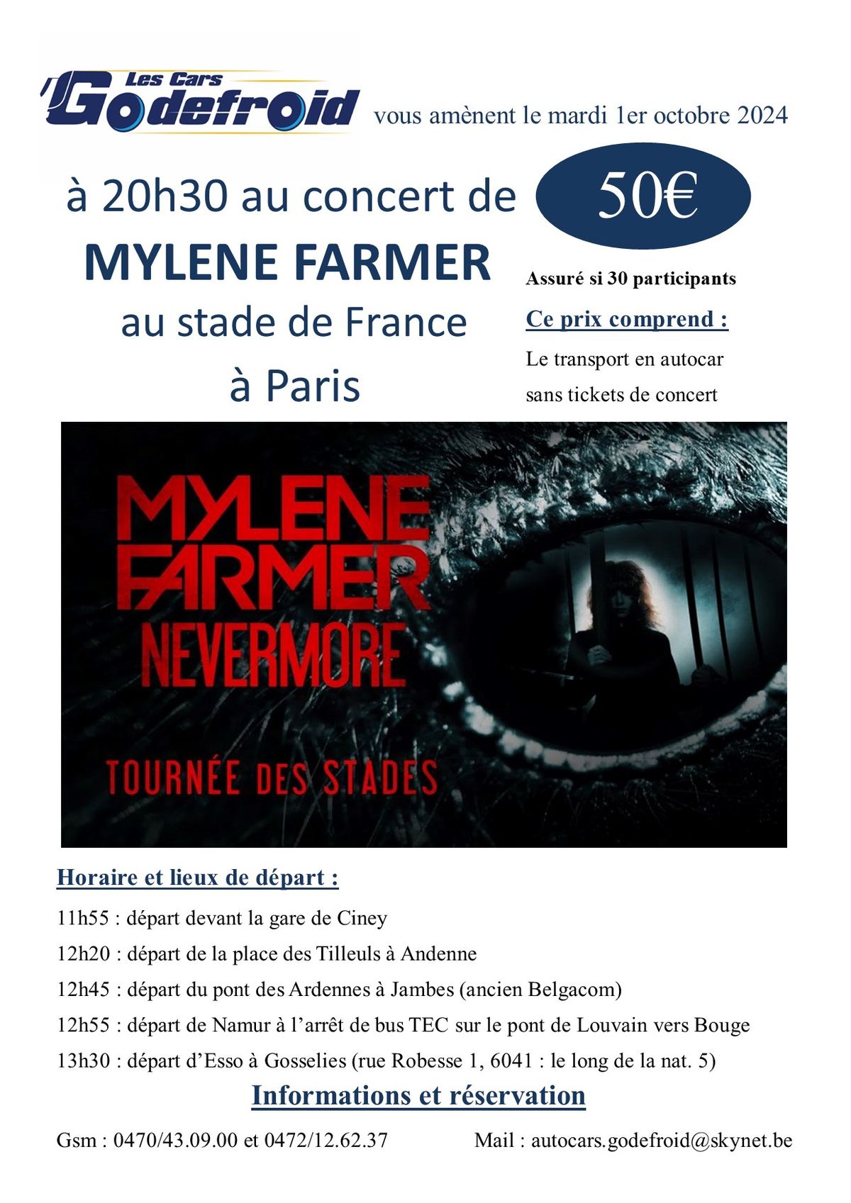 Concert Myl\u00e8ne Farmer (SDF Paris)