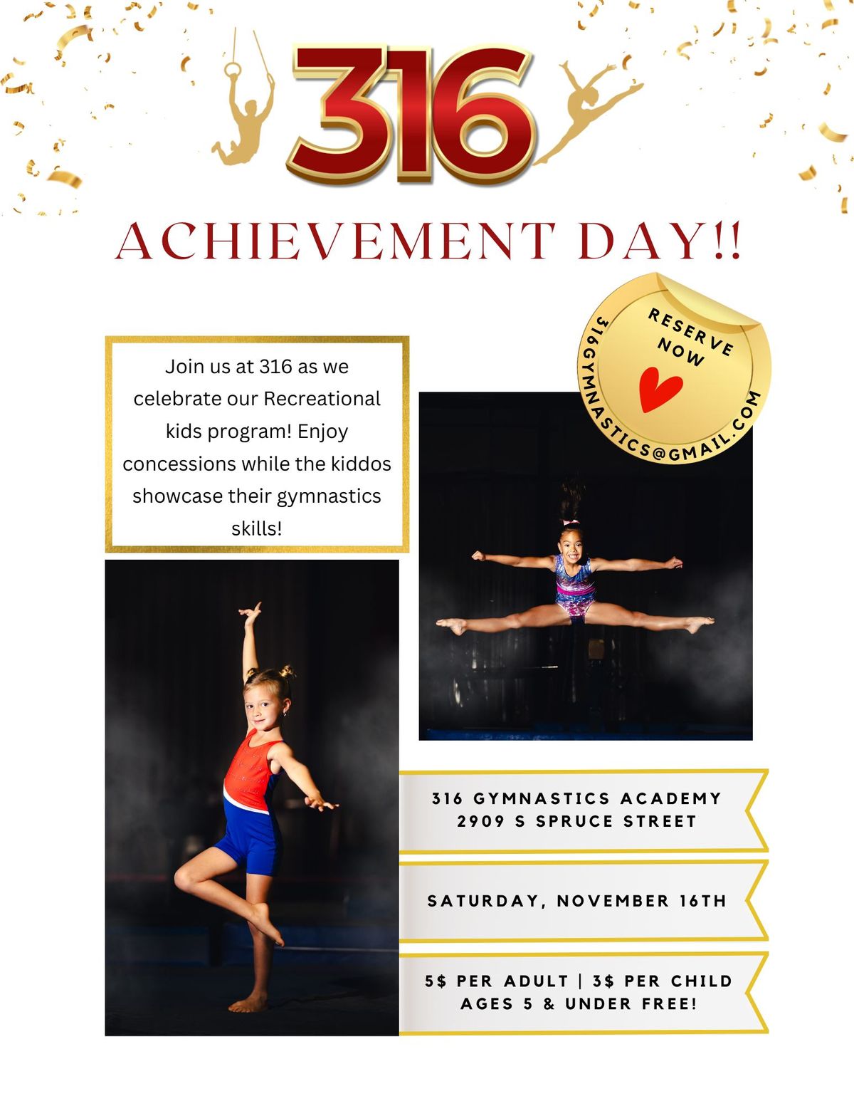 316 Achievement Day!!