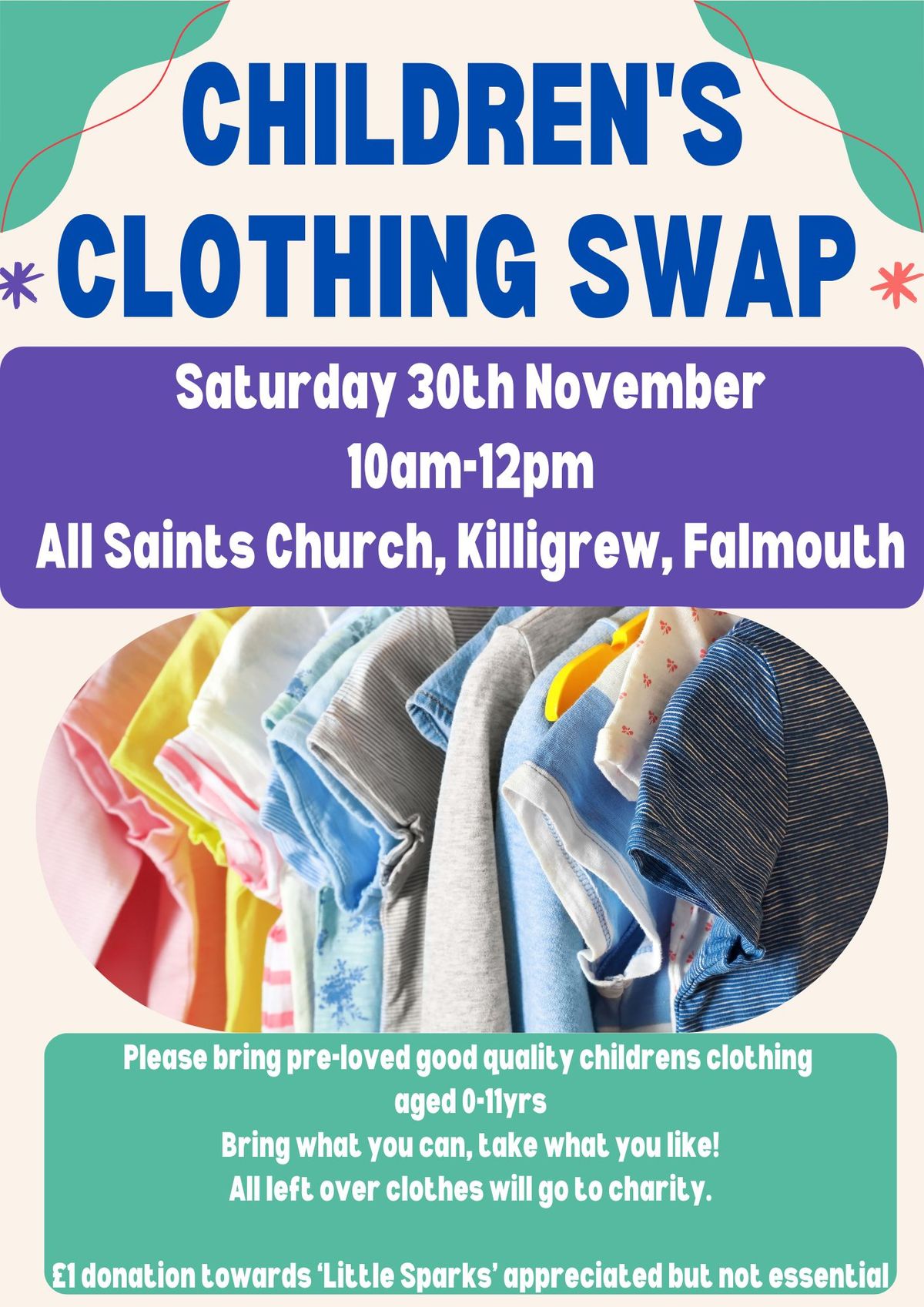 Childrens clothing swap