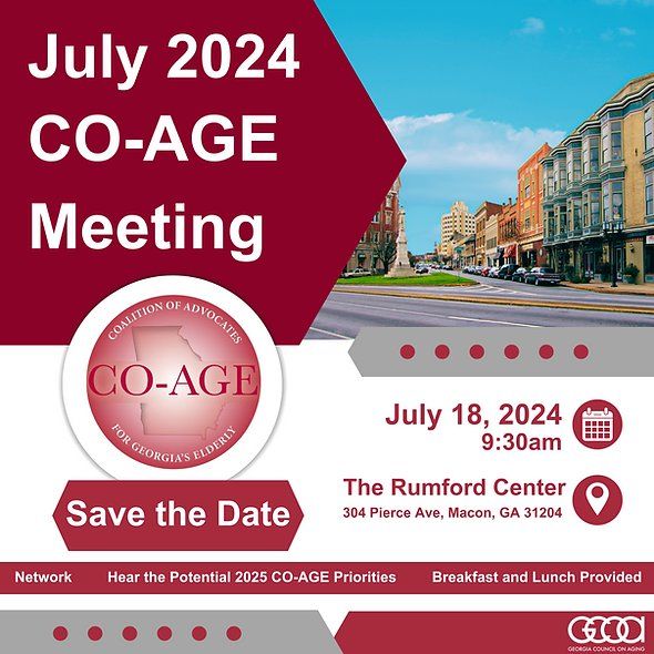 CO-AGE July 2024 Meeting