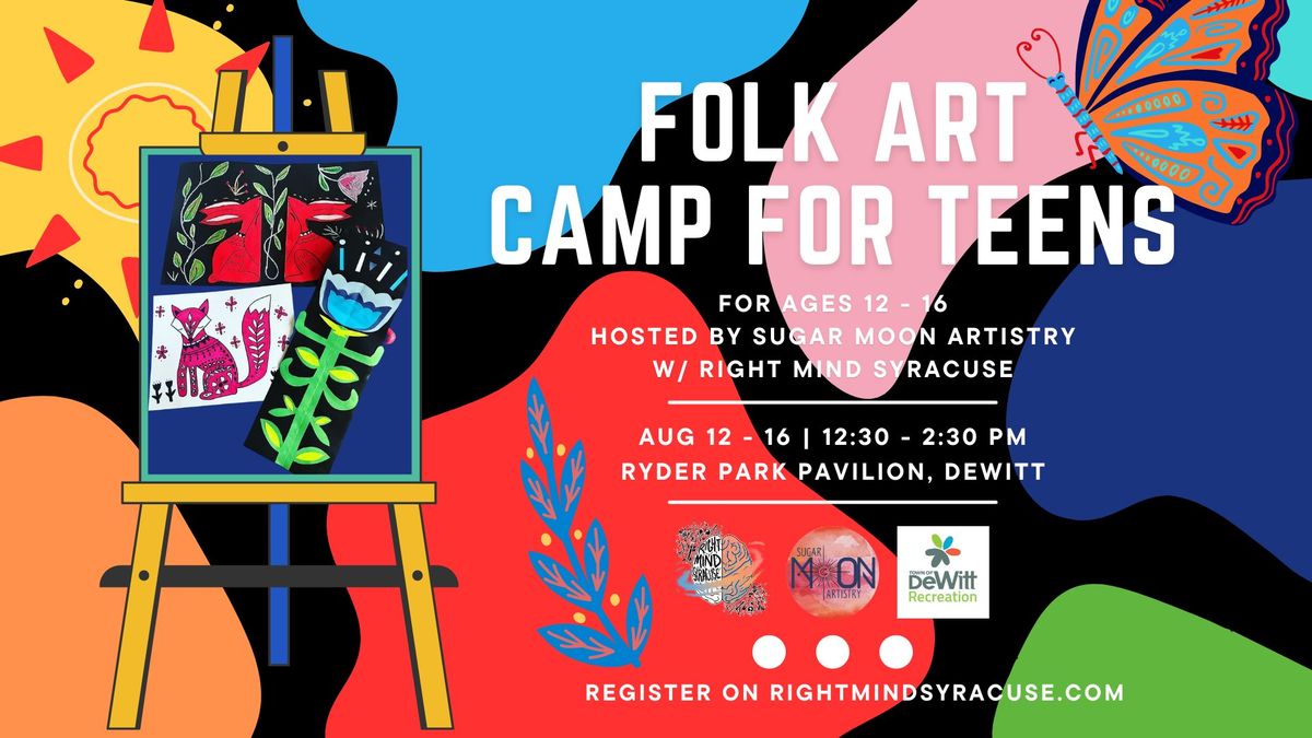 Folk Art Summer Day Camp for Teens