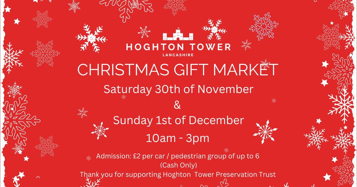 Hoghton Tower Christmas Gift Market