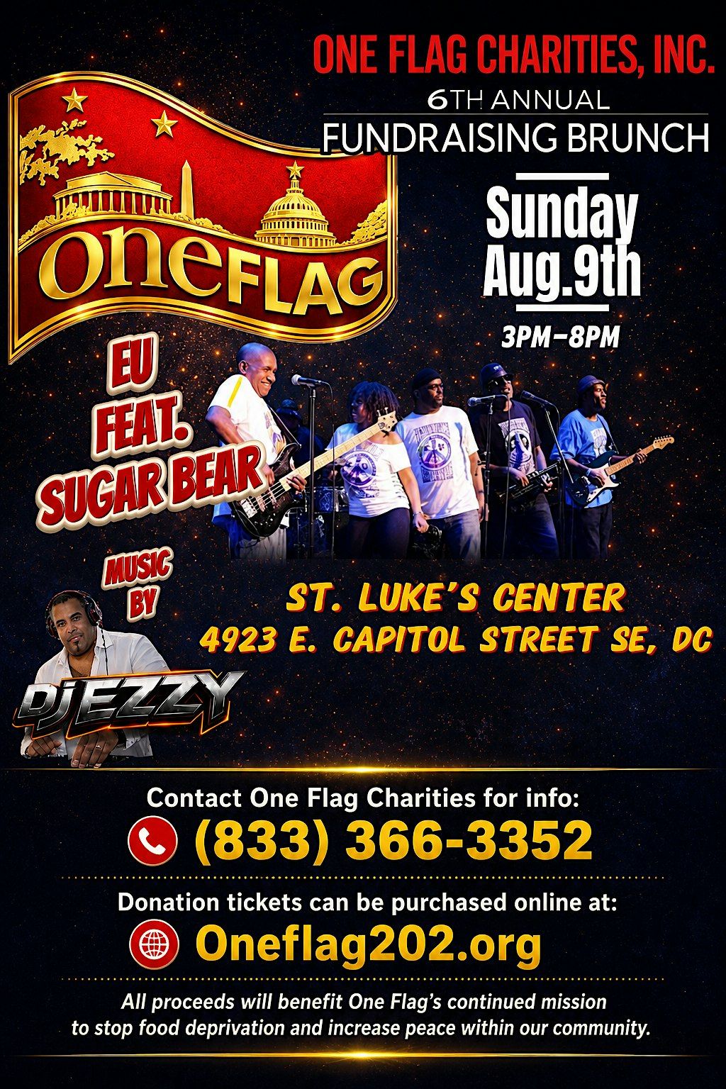 One Flag Charities Inc 6th Annual Fundraiser. Brunch with a Purpose!