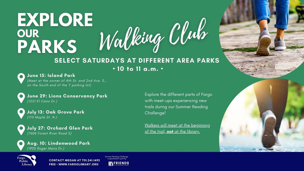 Explore Our Parks Walking Club