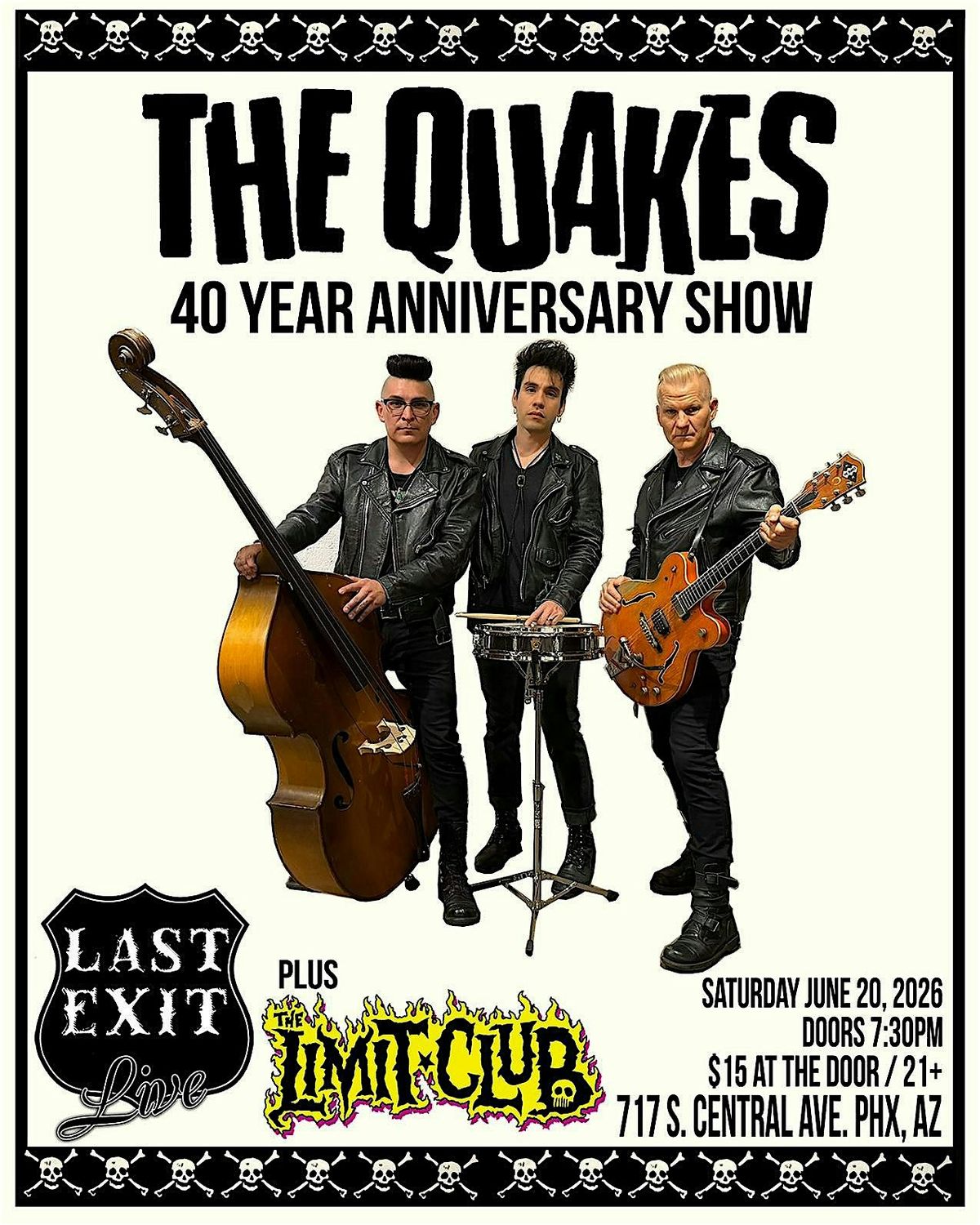 The Quakes -"40 Year Anniversary Show"