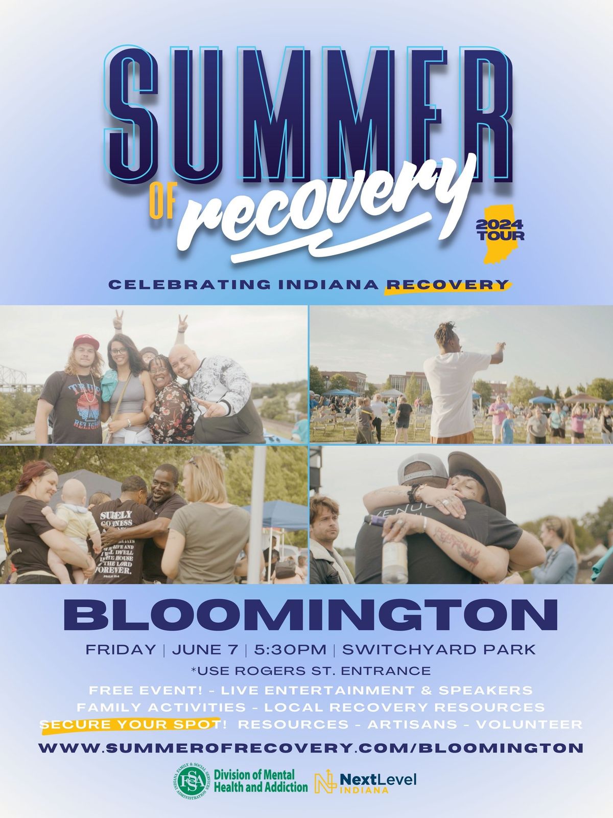 Bloomington - Summer of Recovery Event