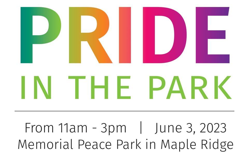 Pride in the Park 2023, Memorial Peace Park, Maple Ridge, 3 June 2023