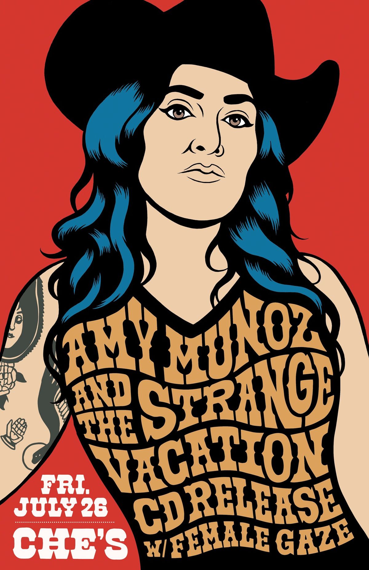Amy Munoz & the Strange Vacation Album Release w Female Gaze
