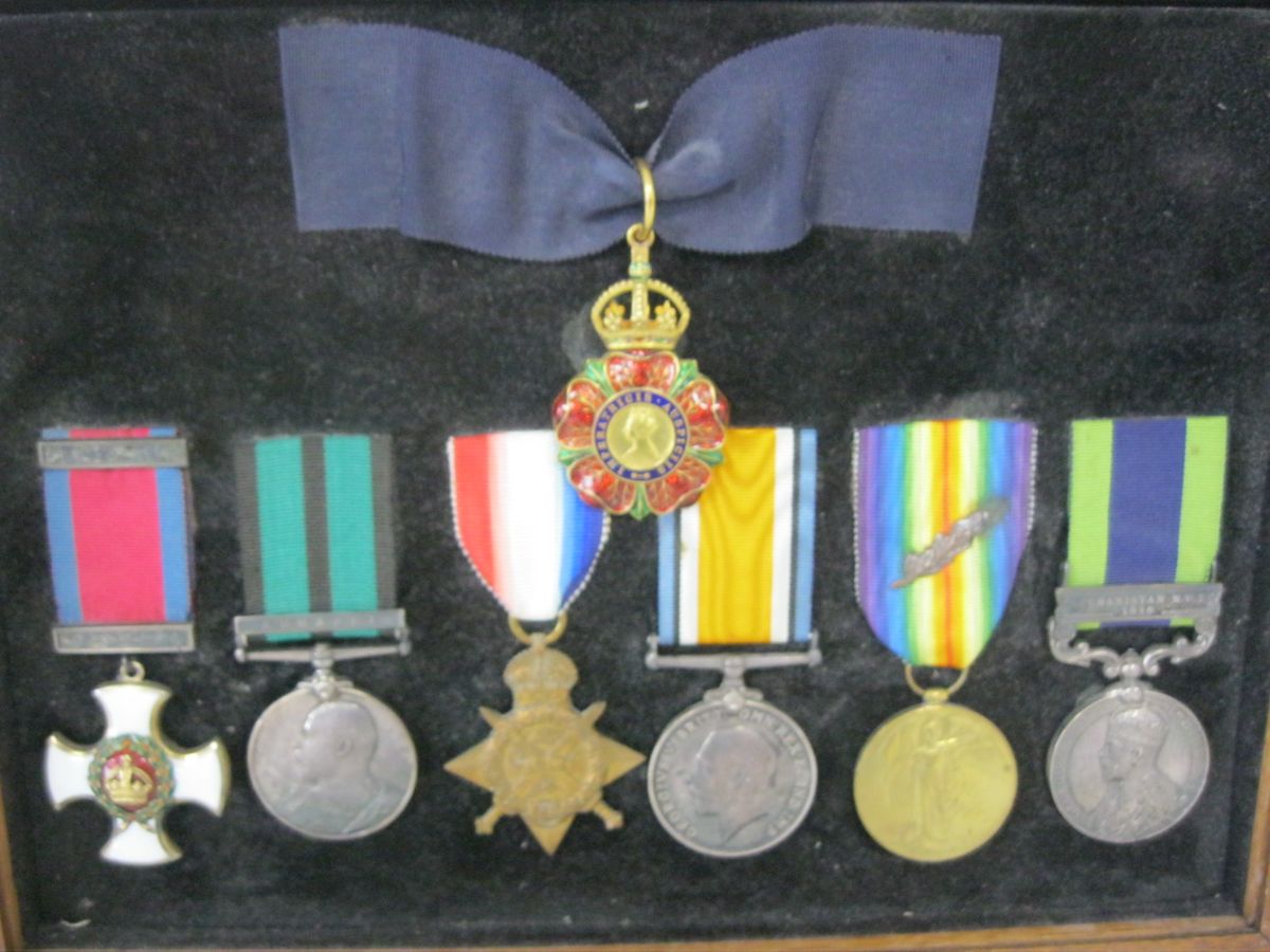 Specialist Militaria Auction featuring medals inc. DSO & DFC Groups, weaponry inc. Cannons & more