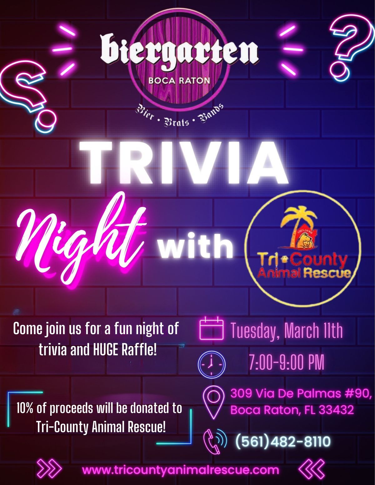 Trivia Night at Biergarten