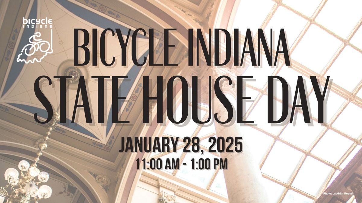 Bicycle Indiana State House Day 2025