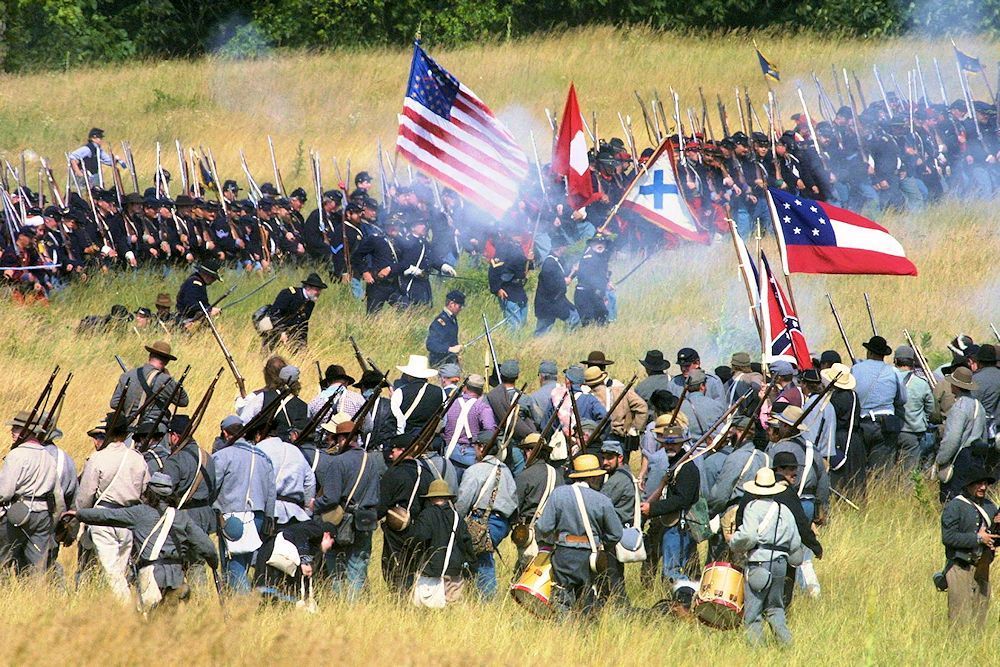 162nd Gettysburg Civil War Reenactment w\/ Cooper's Artillery