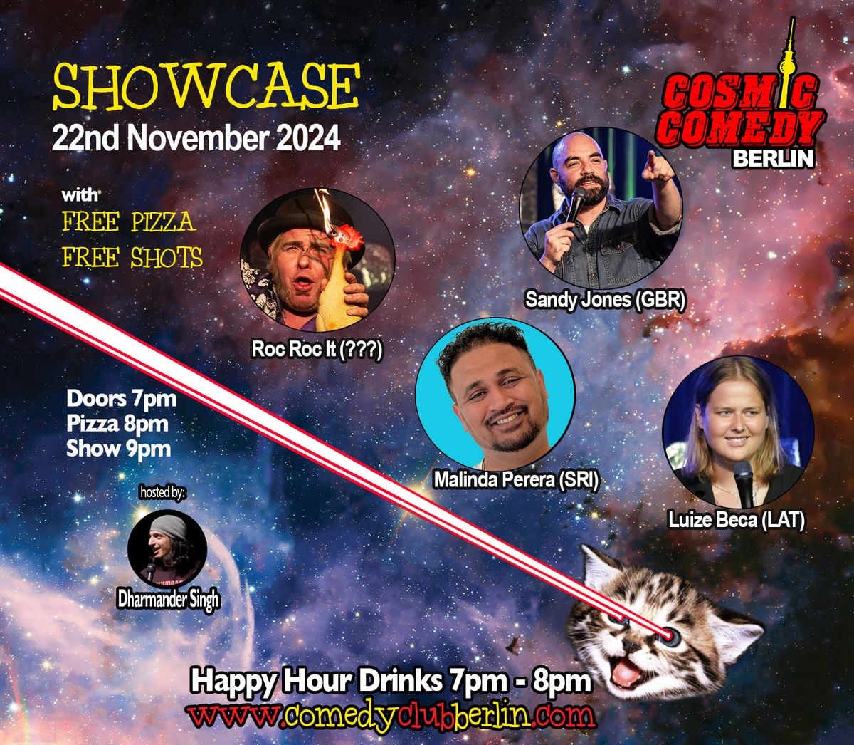 Cosmic Comedy Club Berlin : Showcase